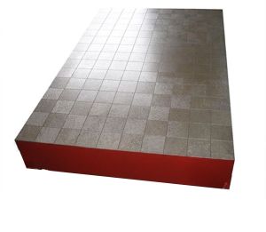 Placa Superficial de la Linealización de las Coordenadas del Hierro Fundido