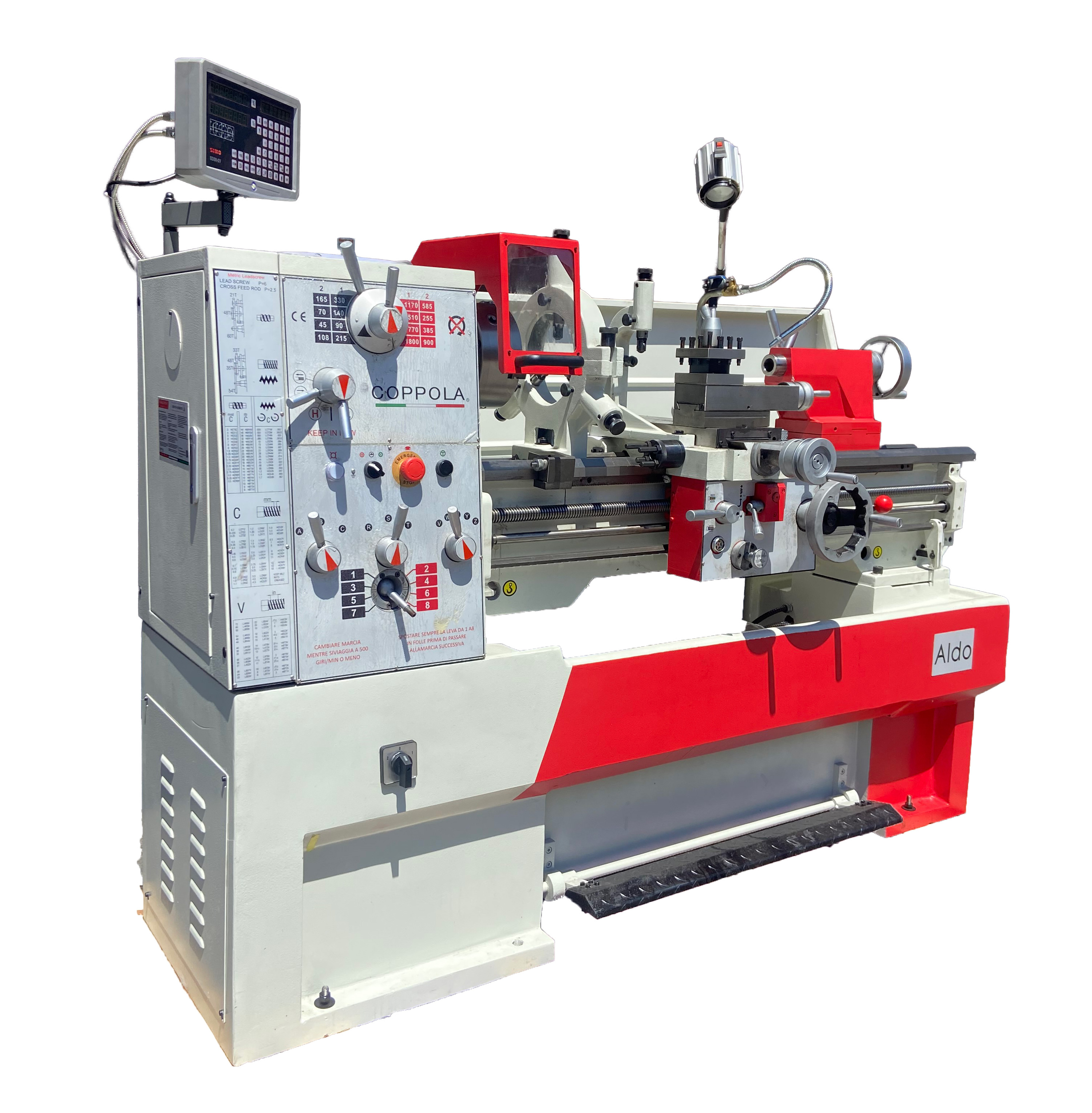 Torno Robusto Paralelo Universal - Aldo 1000